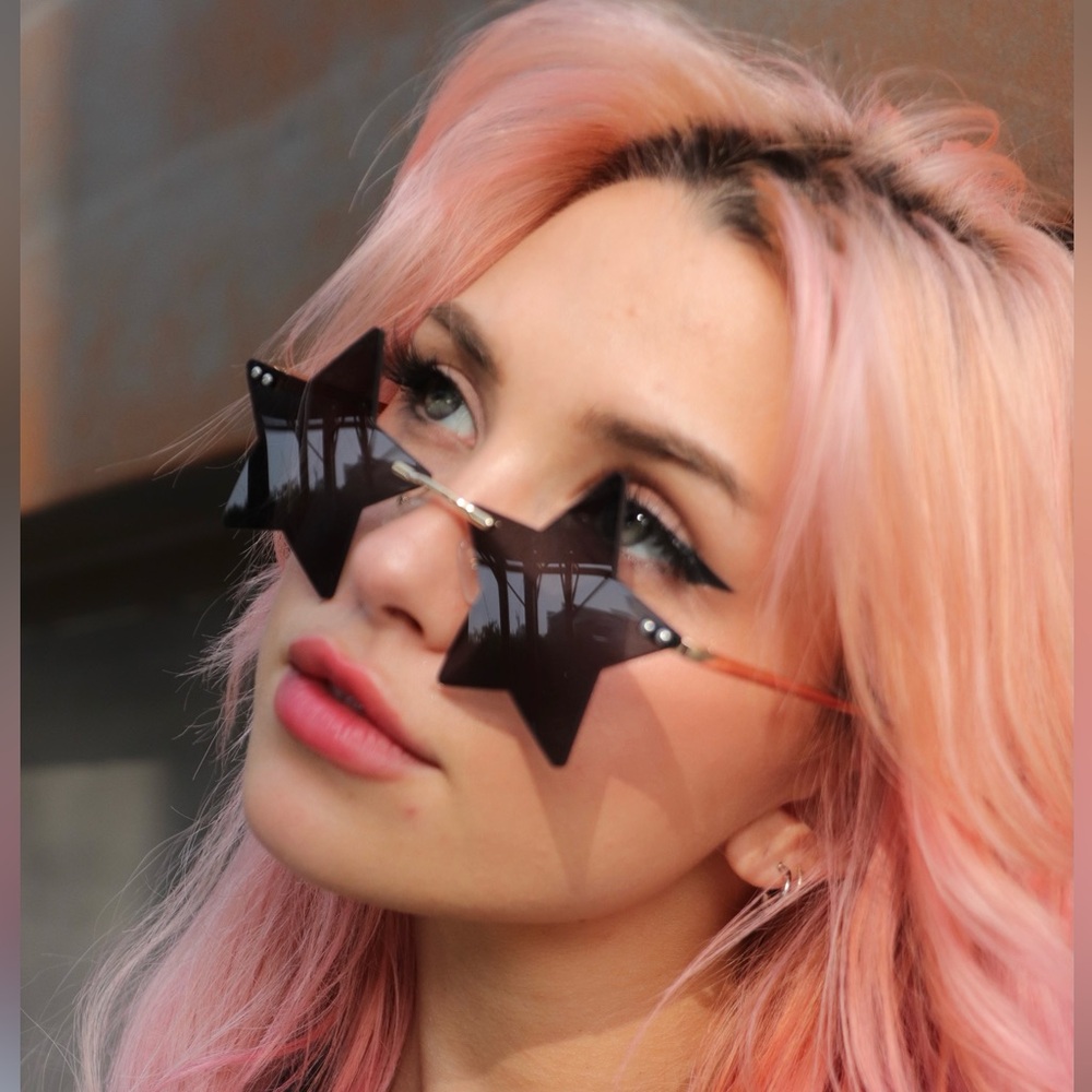 Seeing Stars Sunglasses black